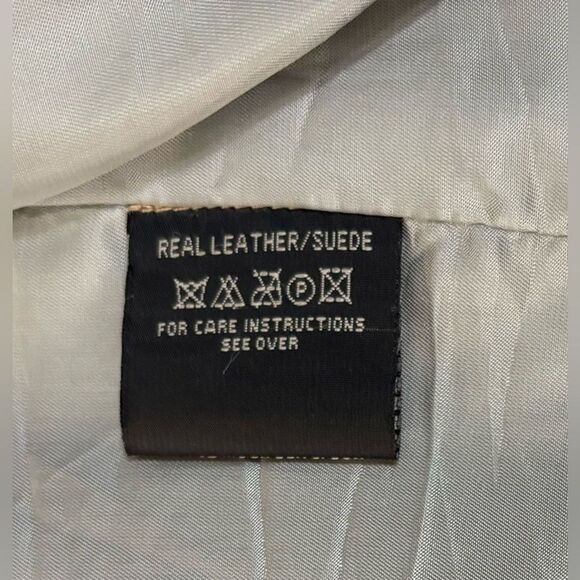 LEATHER CULT Oak Brown Suede Leather Blazer - Picture 14 of 16